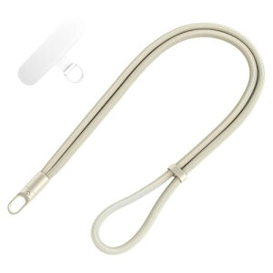 (Kicucn) �X�}�z�V�����_�[ �΂߂�����|�����|�� �g�уX�g���b�v�X�}�z�X�g���b�v 7mm �i�C�������[�v �X�g���b�v 1�{+�X�g���b�v�z���_�[ �X�e�����X��1������ i Phone Android �S�@��Ή� ��