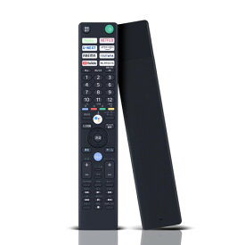 WHENFOR ソニー用のテレビリモコン RMF-TX431J BRAVIA ブラビア 音声検索機能付き XRJ-65A90J XRJ-55A90J XRJ-65A80J XRJ-55A80J XRJ-65X95J XRJ-55X90J XRJ-50X90J KJ-55X85J KJ-43X85J KJ-55X80J KJ-50X80J KJ-43X80J SONY 互換リモコ