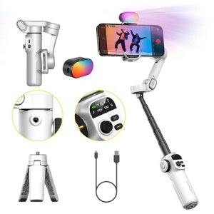 AOCHUAN iPhonepWoX^rCU[ RGBCtBCgtA܂肽ݎWo 7.8C`bh&OLEDfBXvCt rfIuO&f搧p iPhone 16/15 Pro MaxΉ-Smart X2 Kit