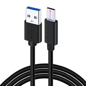 UNIDOPRO USB Type C P[u, 1M/3FT QuickCharge3.0 3A }[df[^R[h - (10mmORlN^) - ΉBlackview/Doogee/Cat/Cubot/UMIDiGi/Ulefone/Oukitel IP68Ȍgѓdb܂̓P[X [ߍ