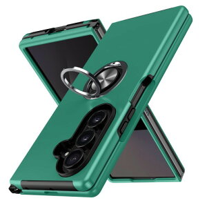 WOYSOBA �K�� Galaxy Z Fold7 �p �P�[�X �����O�t�� �ϏՌ� �����X�^���h�t�� �Ռ��z�� tpu ���^ �C�菝�h�~ �V���R�� �X�^���h�@�\ �ԍڃz���_�[�Ή� ��d�\�� PC �o���p�[ �M�����N�V�[ Z �t�H