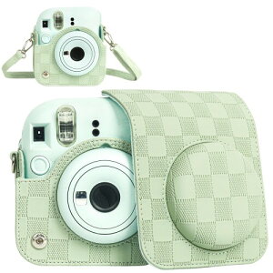 �`�F�X�{�[�h���J�����P�[�X�AInstax Mini 12�C���X�^���g�J�����ɑΉ��A���g��PU���U�[�ی�P�[�X�A���߉\�ȃV�����_�[�X�g���b�v�t���A���s�p�t�H�g�O���t�B�[�L�������O�P�[�X�M�t