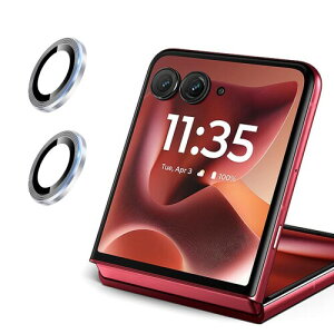 For Motorola Razr 60 Ultra �p �J�����t�B���� �Ή� motorola razr 60 ultra ��p �����Y �ی�t�B���� 9H�d�x �����ߗ� �ϏՌ� ��U�h�~ �A���~������ �I�o�I�[�o�[�h�~ �h���� �A�C�p�b�h �p �����K��