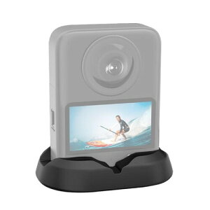 PULUZ DJI Osmo 360�p�f�X�N�g�b�v�x�[�X �V���R�� ���ڏ[�d�\ DJI Osmo 360�p�f�X�N�u���P�b�g��� ����~�� Osmo 360�p�h���x�[�X�}�E���g �I�Y�� 360�p�A�N�Z�T���[ ���Œ� �R���p�N�g �y��