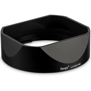 Haoge �X�N�G�A���^�������Y�o���l�b�g�t�[�h Voigtlander 35mm F2 35mm F1.5 28mm F2.0 Type I & II Ultron �񋅖ʃ��B���e�[�W���C�� Leica VM �}�E���g�����Y LH-VM13P-NB �����p LH-12 LH-4N