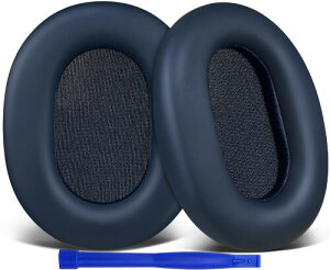 SOULWIT �C���[�p�b�h �C���[�N�b�V���� Sony WH-1000XM5 (WH1000XM5) ���C�����X�m�C�Y�L�����Z�����O�w�b�h�z�� �p �����p�b�h �����x�t�H�[�� �v���e�C�����U�[ �w�b�h�p�b�h (�l�C�r�[�u���[)