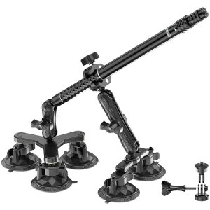 CYBERSTORK(���{�u�����h) �ԍ� �A�N�V�����J���� �}�E���g ���͋z�Վ� �A���~�� �� �h���C�u�B�e �Œ�p GoPro / Insta360 / DJI �Ή� CK-QG1