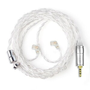QDC 2.5mm���P�[�u�� 4�� 4�c99.99%�̏��� �P�[�u�� 2.5mm�C���z���A�b�v�O���[�h�P�[�u���C���t�H�������P�[�u��ZSN-PRO-X/ZSTX/ZSN/ZS10/ZS10-PRO/EDX/EDXPRO/CA16 ���ɑΉ��iQDC�E2.5mm�v���O�j