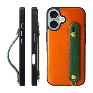 HANATORA for iPhone 16Plus �P�[�X �{�v �ϏՌ� �w�ʃx���g �X�g���b�v�����O �X�}�z�P�[�X �X�}�z �X�^���h�@�\ �l�b�N�X�g���b�v �t�� �C�^���A�����U�[ �M�t�g �}�O�l�b�g�Ȃ� �I�����W+�O