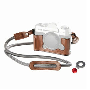 SmallRig X-T30 II�p �n�[�t���U�[�P�[�X�i�V�����_�[�X�g���b�v�t���jFUJIFILM�Ή�X-T30 / X-T30 II/X-T30 III�p ���g���X�^�C���J�����P�[�X�i�A���~�t���[�����V���b�^�[�{�^���L���b�v�t���j�u