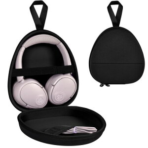 GWCASE ���j�o�[�T�� �w�b�h�z���P�[�X JBL Tune 510BT / 720BT / 770NC / 520BT�AJLab�ASony WH-CH520 / WH-CH720N�ABERIBES�ASoundcore Q20i �Ȃǂ̃I�[�o�[�C���[ Bluetooth �w�b�h�z���Ή� - �u���b�N�i�P�[�X�̂݁j