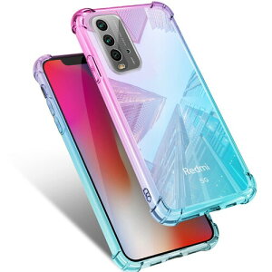 Xiaomi Redmi 9T �P�[�X �N���A �ϏՌ� ���^ �O���f�[�V���� ���� TPU�o���p�[ ���^ �y�� ���o���Ղ� �S�ʕی� �J�o�[ ���w���b�L���H ������� �C�菝�h�~ �w��h�~ �X�g���b�v�z�[���t��