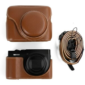 �ی�p�J�����P�[�X�p�i�\�j�b�N Lumix DC-ZS99 TZ99 �f�W�^���J�����Ή��A���߉\�ȃV�����_�[�X�g���b�v�t���J�X�^���t�B�b�g PU ���U�[�o�b�O�A�R���p�N�g�Ȏ����^�їp���[ (�`���R�[