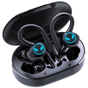 EUQQ Cuffie Bluetooth Sport, senza fili con tecnologia Bluetooth 5.3, Qualit? del suono ad alta fedelt? auricolari bluetooth, con gancio per l'orecchio Auricolari Bluetooth, progettato per lo sport