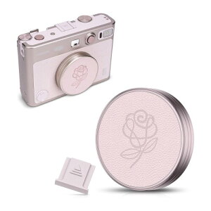 JJC instax mini evo ��p�����Y�L���b�v+�z�b�g�V���[�J�o�[ �`�F�L evo�����Y�L���b�v ���[�Y�p�^�[�� �h�o �h�� �σX�N���b�` �L�Y�h�~ �����Y�ی� �A���~�j�E������+EVA ���� �g�p�ȒP �y��