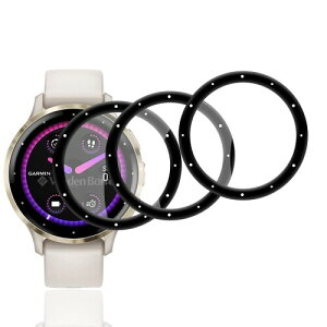 �p Garmin Venu 3S �t�B���� 3�� �K�[�~�� Venu 3S �ی�t�B���� PET������ �Y�f�@�� 3D�Ȗ� �J�o�[