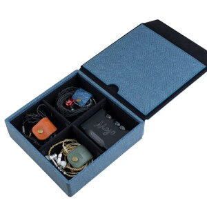 MITER LOP[X DAP + Earphone Cz [, Carrying Case Cover for Digital Audio Player and IEM Earphones (4Cz Ȏ[-Blue)