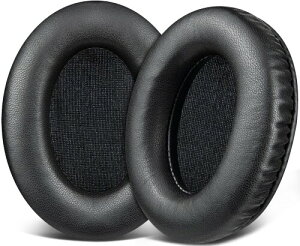 SOULWIT �V�[�v�X�L�� �C���[�p�b�h for HyperX Cloud 1/2/3/Pro/Core/Flight/Flight S/Stinger/Stinger S, CloudX Stinger/Stinger Core/Flight �p ���� �w�b�h�p�b�h �m�C�Y�A�C�\���[�V���� �C���[�N�b�V���� - ���邢