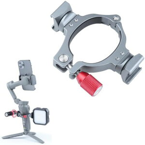 Taoricup DJI OM 4/SE/OSMO MObile 3�Ή� �g���u���P�b�g 2�̗�C�R�l�N�^�t�� �ڑ��ł��܂��}�C�N+�t�B�����C�g
