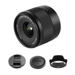 VILTROX AF 9mm F2.8 Air APS-C �I�[�g�t�H�[�J�X�����Y Fuji X�}�E���g�J�����Ή� ���L�p �y�ʁE�|�P�b�g�T�C�Y �����x�����Y�Q ����a �P�œ_�����Y