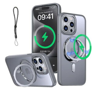 Casesmo iPhone 11 Pro Max p P[XMagsafe Ή 360°]\ MagsafeOX^h z_[ ̌^EXgbv1t cΉ ČRKi ϏՌ JYی ԍڃz_[Ή AC