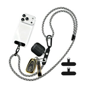 (Pop Meow) �X�}�z�X�g���b�v iPhone 17 �V���[�Y�Ή� 2025 �V�J�� ���o�����K�{ �V�����_�[/��|�� �������߉\ �^�O�p�b�` 2 ������ �΂ߊ|�� �����h�~ �S�@��Ή��iiPhone 16/15/14 pro max�EAndroid/