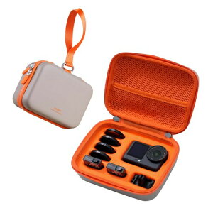 TELESIN DisAdv�J�����o�b�O DJI Osmo Action 6 �p �L�������O�P�[�X �h�o �h�� �ϏՌ� �������_�炩�� ���J���t�@�X�i�[ �X�g���b�v�t�� DJI Osmo Action 6 �A�N�Z�T���[ �Ή� �O���[�J���[ M�T�C�Y