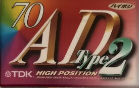 TDK カセットテープ AD Type2 ハイポジ 70分 AD2-70
