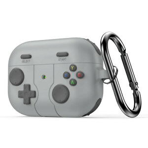 Lopnord Airpods Pro 2 �P�[�X�J�o�[�N���[�i�[�L�b�g�t���A�Q�[���p�b�h�f�U�C�� for Airpod Pro �P�[�X �L�[�z���_�[�t���AAirpod Pro ��2���� 2022/1st 2019�p(2023/2022/2019)�V���R���ی�P�[�X �j�� ��