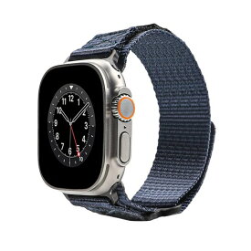 (ANYOI) Apple Watch バンド 49mm 45mm 44mm 42mm 41mm 40mm 38mm 運動用 ナイロンバンド 軽量 通気柔らかい 男女兼用 対応 Apple Watch Series Ultra/SE2/SE/8/7/6/5/4/3/2/1 (42mm/44mm/45mm/49mm、ブルー)