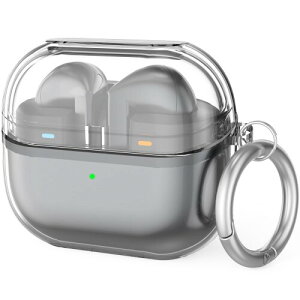 NIUTRENDZ �����ی�P�[�X Samsung Galaxy Buds 3 & Galaxy Buds 3 Pro ��p ������ LED�� �S�ʕی� �����h�~ �L�Y�h�~ �ϏՌ� �h�o (����)