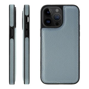 HANATORA for iPhone 15ProMax �P�[�X �{�v �ϏՌ� �o���p�[�^ �X�}�z�P�[�X �X�}�z ���ʖ{�v �V�������N���U�[ �M�t�g �u���[�O���[ WPG-15ProMax-BlueGray