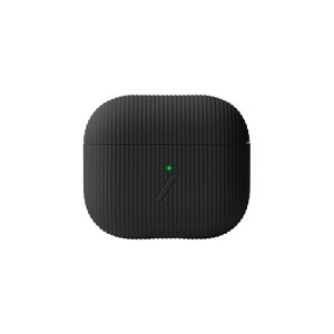 Native Union Curve Case Airpods Gen 3�Ή� - �Ȃ߂炩�Ȏ����̃V���R�[���P�[�X Qi���C�����X�[�d�Ή� (Slate)