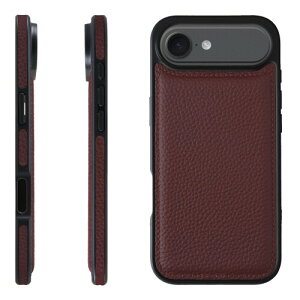HANATORA for iPhone 17Air �P�[�X �{�v �ϏՌ� �o���p�[�^ �X�}�z�P�[�X �X�}�z ���ʖ{�v �V�������N���U�[ �M�t�g ���C�� WPG-17Air-Wine