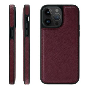 HANATORA for iPhone 15ProMax �P�[�X �{�v �ϏՌ� �o���p�[�^ �X�}�z�P�[�X �X�}�z ���ʖ{�v �V�������N���U�[ �M�t�g ���C�� WPG-15ProMax-Wine