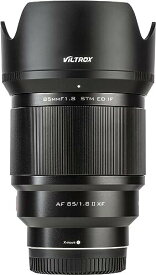 VILTROX AF 85mm F1.8 II XF 単焦点中望遠レンズ Fujifilm Xマウント用交換レンズ オートフォーカス 小型軽量 瞳AF 大口径焦点レンズ X-A1/A2/A3/A5/A10/20/X-AT/X-M1/M2/X-T1/T10/T2/T20/X-Pro1/Pro2/pro3/X-E1/E2/E2S/E3