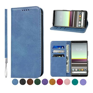 Xperia 5 �P�[�X �蒠�^ ����PU���U�[ Sony Xperia 5 �J�o�[ SOV41 �P�[�X �\�j�[ �G�N�X�y���A5 �蒠 �ϏՌ� SO-01M �J�o�[ Case ��v �����}�O�l�b�g�J�� �x���g�Ȃ� �X�}�z�P�[�X ������� �J�[