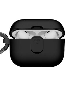 AirPods Pro 3 ���b�N �P�[�X �Ռ� �z�� �ی� �J���r�i�t�� Clyde (�u���b�N/�_�[�N�O���[, AirPods Pro3)