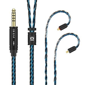 Yinyoo �C�����j �A�b�v�O���[�h�P�[�u�� mmcx 4.4mm KBEAR ST16 KBX4991 5N �P�������⃁�b�L 16�c �w�b�h�t�H�� �����p�P�[�u�� �o�����X �C���z�� ���P�[�u�� hi-fi�I�[�f�B�I �C���t�H�� �P�[�u��