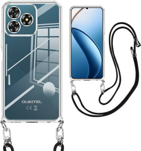 weiaoluo OUKITEL C53 �P�[�X �N���A Oukitel C53 �J�o�[ �V�����_�[ �ϏՌ� Oukitel C53 case �J�o�[ �l�b�N�X�g���b�v �񂩂� �΂߂��� �g�уX�g���b�v ���|�� �����h�~ ���菝�h�~ ��|�� �R�t���Ϗ�