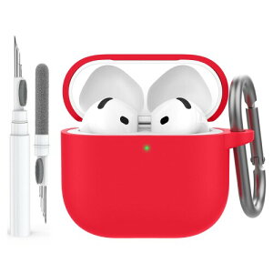 AhaStyle AirPods 4 P[X Jo[ (2024) \tgVR[ AirPods 4 P[X N[jOLbgt Apple AirPods 4p t{fB ϏՌJo[ XL USB-C[dP[X CX[dΉ