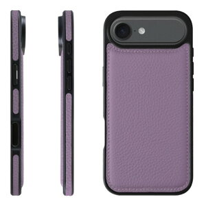 HANATORA for iPhone 17Air �P�[�X �{�v �ϏՌ� �o���p�[�^ �X�}�z�P�[�X �X�}�z ���ʖ{�v �V�������N���U�[ �M�t�g �p�[�v�� WPG-17Air-Purple