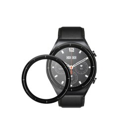 kwmobile 2x 対応: Xiaomi Watch S1 保護フィルム - 画面保護 保護シール スマートウォッチ 指紋防止 簡単装着 - 傷防止 透明