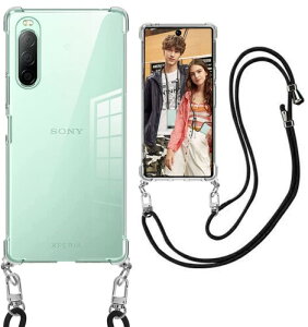 weiaoluo Xperia 10 II P[X NA V_[ SO-41A SOV43 ϏՌ GNXyA10 II X}zP[X  TPU Xperia 10ii Ή Jo[ ΂߂ DXgbvt X}[gtH lbN ߉\