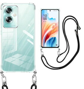 weiaoluo OPPO A79 5G �P�[�X �N���A �V�����_�[ �ϏՌ� �J�o�[ �l�b�N�X�g���b�v �񂩂� �΂߂��� �g�уX�g���b�v ���|�� �����h�~ ���菝�h�~ ��|�� �R�t���ϏՌ� ����TPU �y�� 360°�S�ʕی�