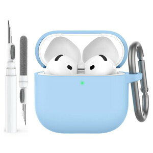 AhaStyle AirPods 4 P[X Jo[ (2024) \tgVR[ AirPods 4 P[X N[jOLbgt Apple AirPods 4p t{fB ϏՌJo[ XL USB-C[dP[X CX[dΉ