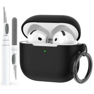 AhaStyle AirPods 4 P[X Jo[ (2024) N[jOLbgt \tgVR AirPods 4 P[X t{fB ϏՌ Jo[ XL Apple AirPods 4Ή USB-C[dP[X CX[dΉ