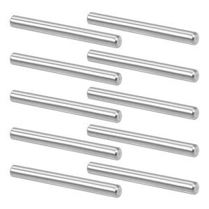 ダウエルピン 304ステンレス鋼ペグ サポートシェルフ シルバートーン 10個入 (M4*35mm)