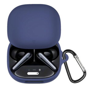 HELOGE �Ή� Anker Soundcore Liberty 4 Pro �P�[�X �t��V���R���f�� �ی�J�o�[ ���C�����X�[�d�Ή� LED�� �J���r�i�t�� �����h�~ ���^ �y�� �h�w�� �h�o(�u���[)