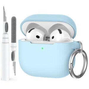 AhaStyle AirPods 4 P[X Jo[ (2024) N[jOLbgt \tgVR AirPods 4 P[X t{fB ϏՌ Jo[ XL Apple AirPods 4Ή USB-C[dP[X CX[dΉ